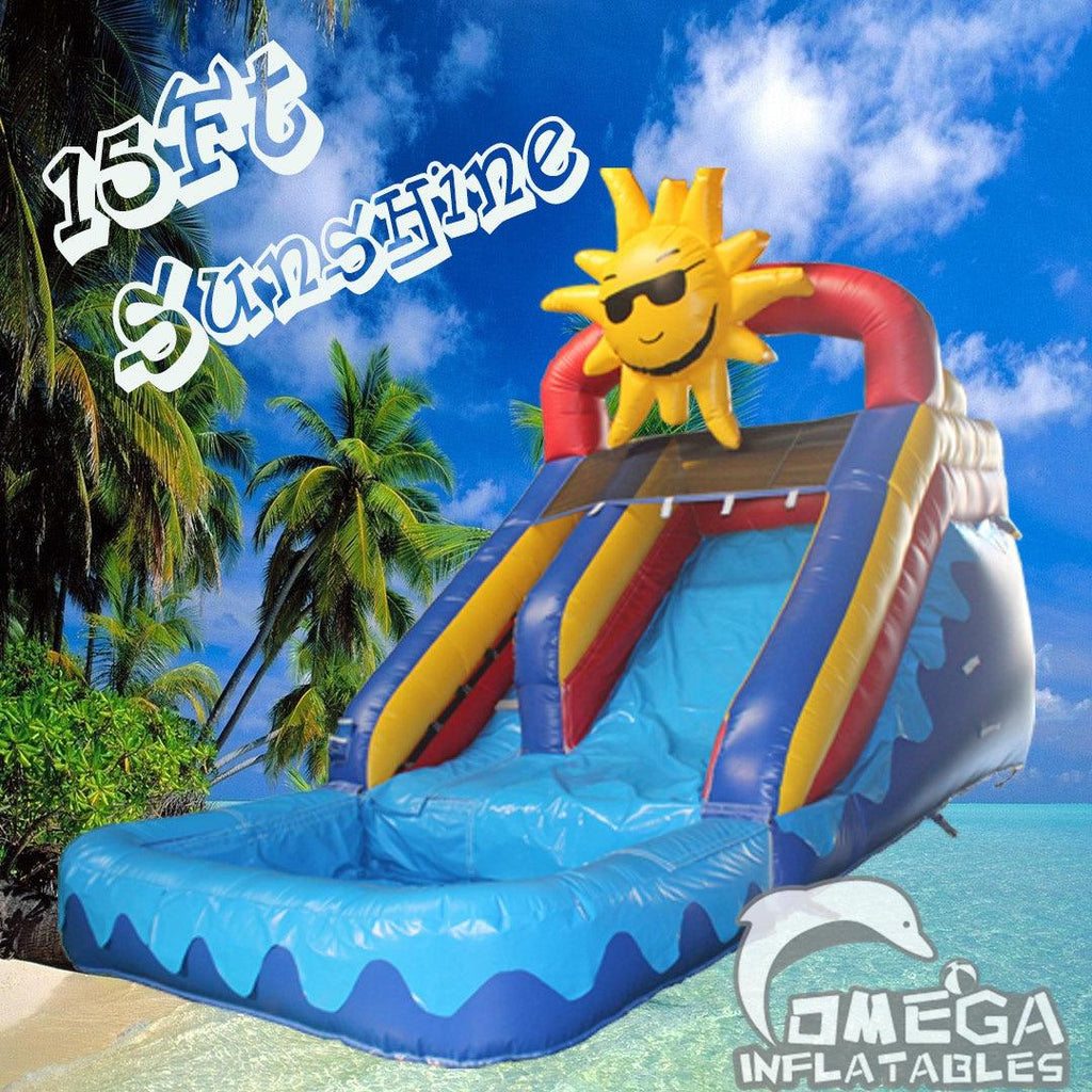 15FT Sunshine Commercial Water Slides For Sale Near Me