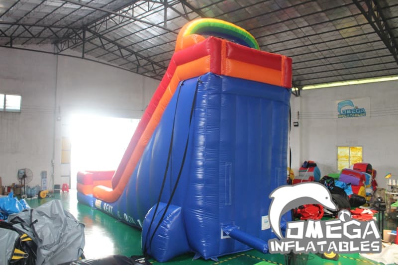 22FT Rainbow Water Slide