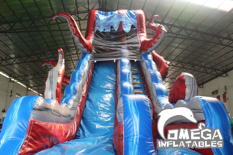 23FT Ocean Battle Water Slide