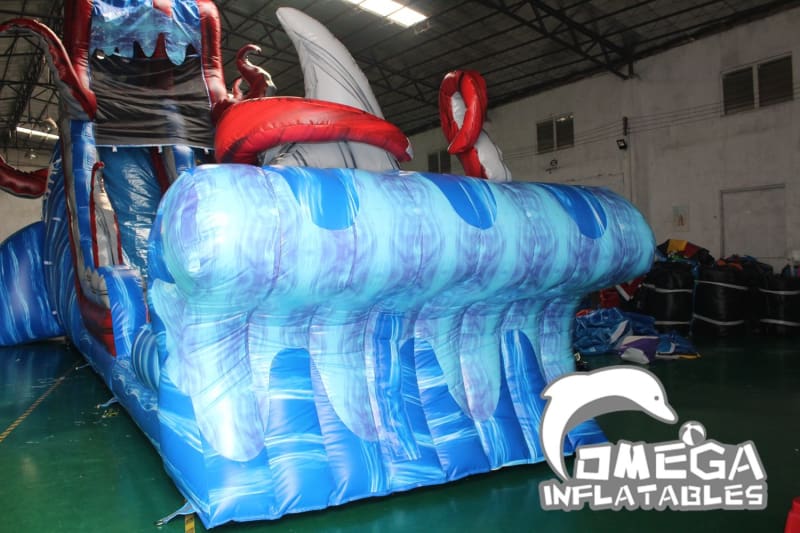 23FT Ocean Battle Water Slide