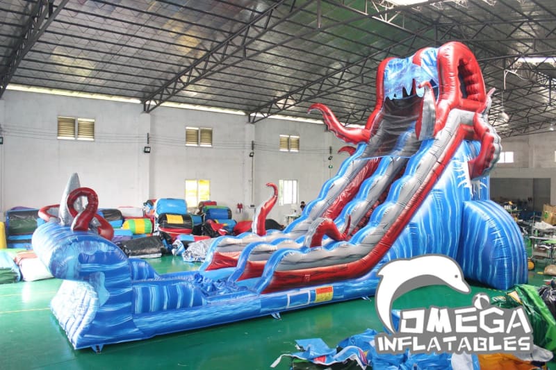 23FT Ocean Battle Water Slide