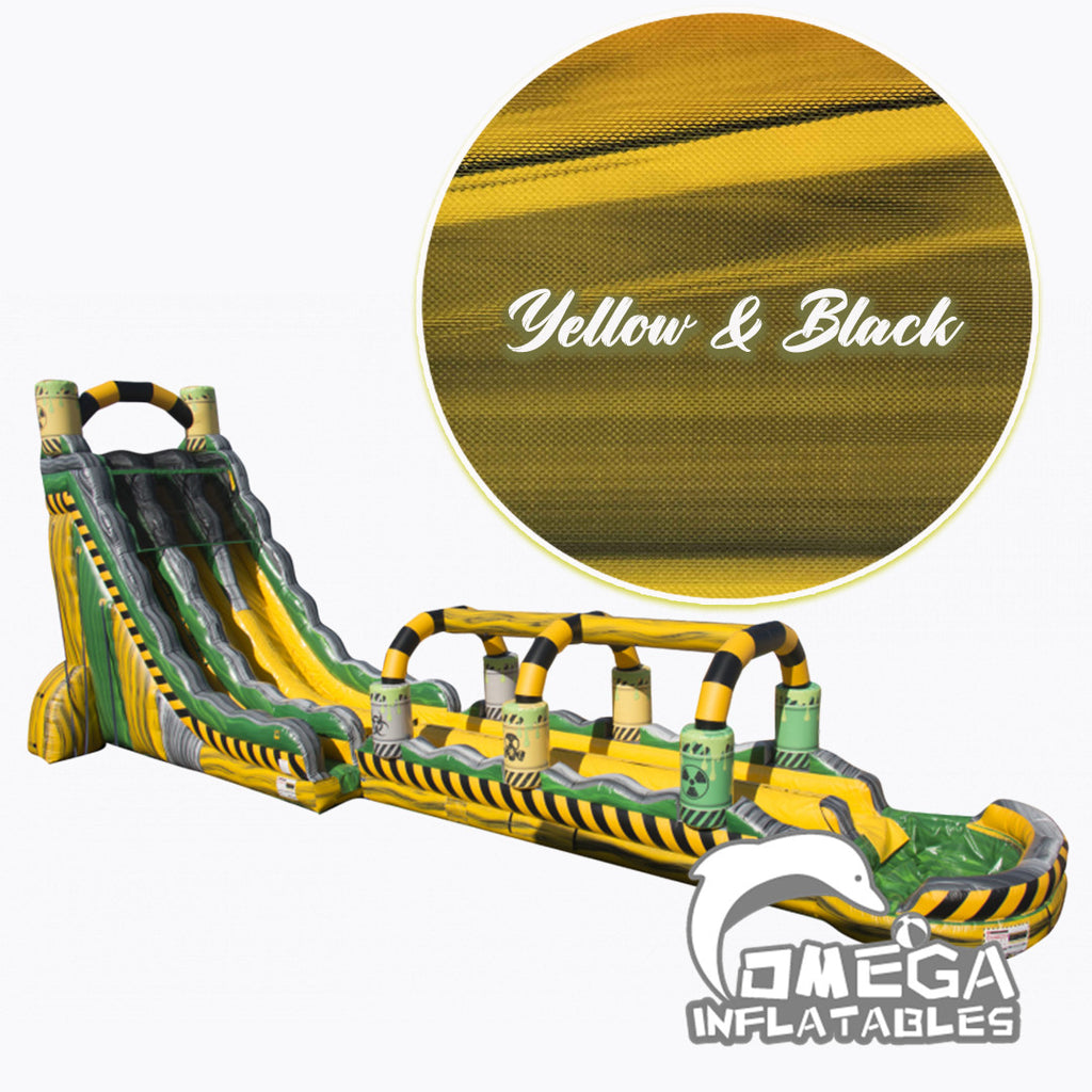 26FT Biohazard Falls Commercial Inflatable Water Slide