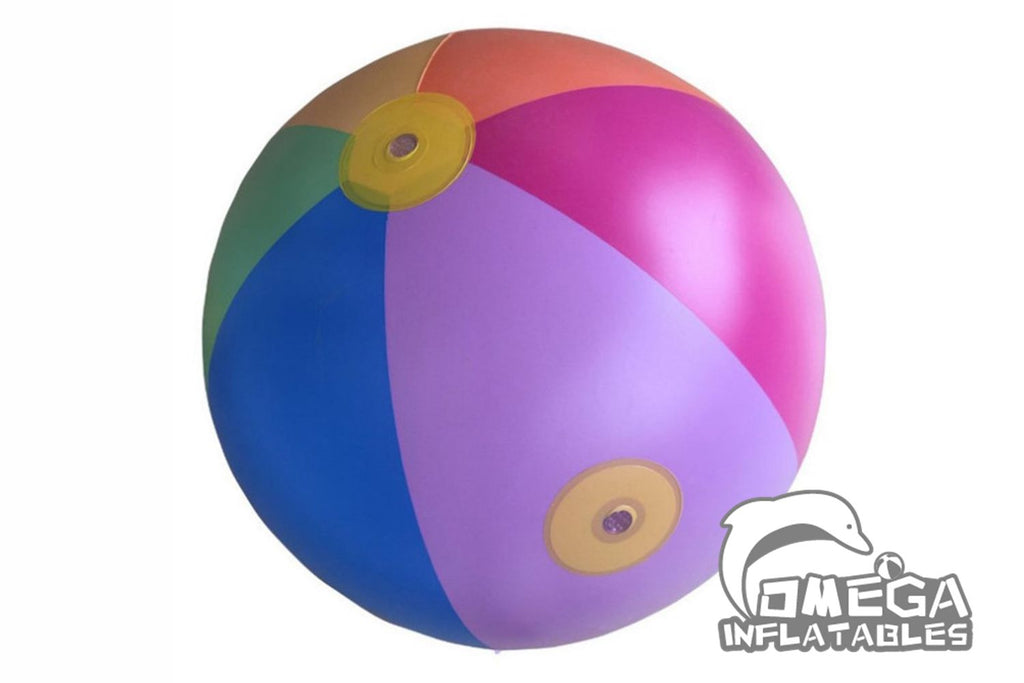 Water Sprinkler Ball Inflatable Spray Ball Toy Beach Ball for Kids