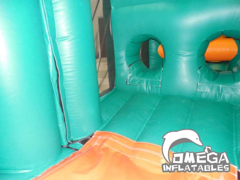 4 Part Green Obstacle Course
