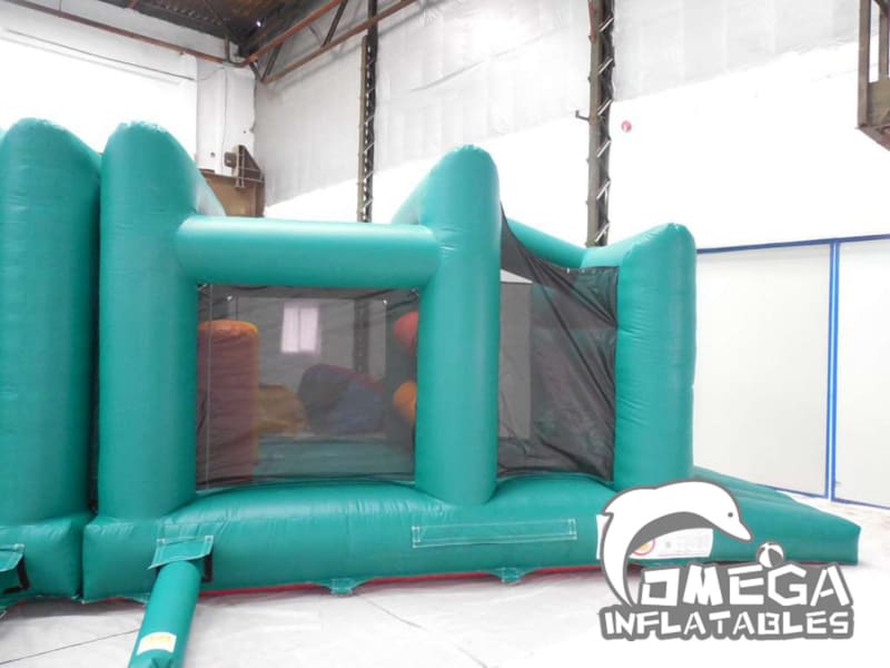 4 Part Green Obstacle Course