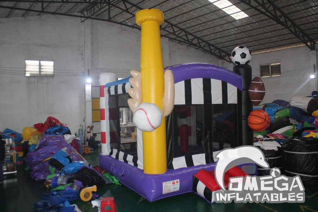 All Sports Commercial Bounce House for sale - Omega Inflatables Factory