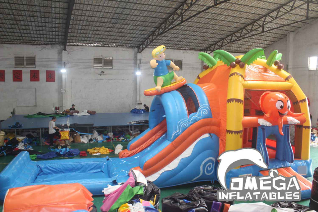 Large Inflatables Beach Jumper Combo