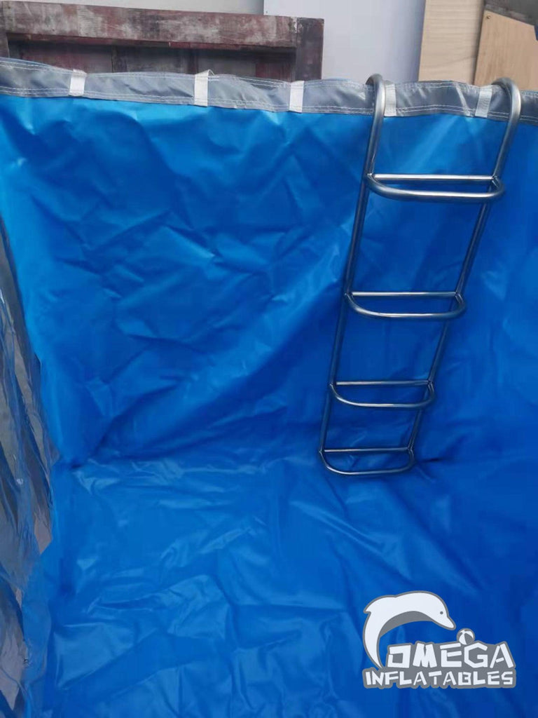 Foldable Dunk Tank with Dolly - Omega Inflatables Factory