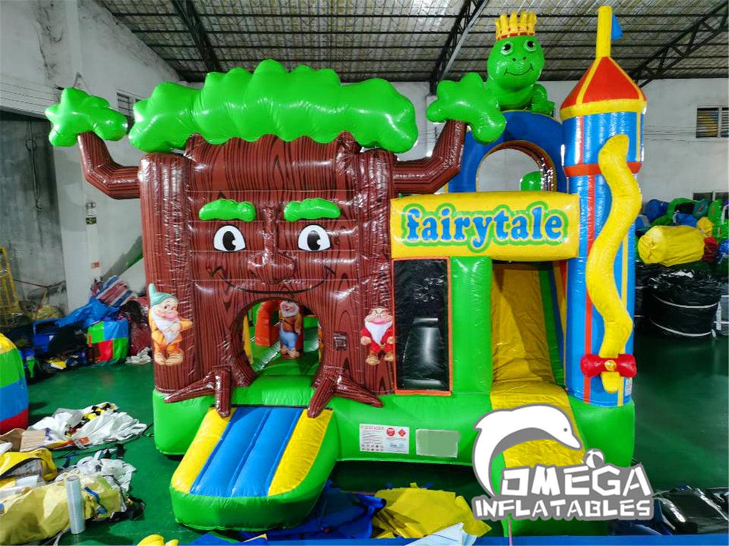 Fairytale Tree House Inflatable Combo - Omega Inflatables Factory
