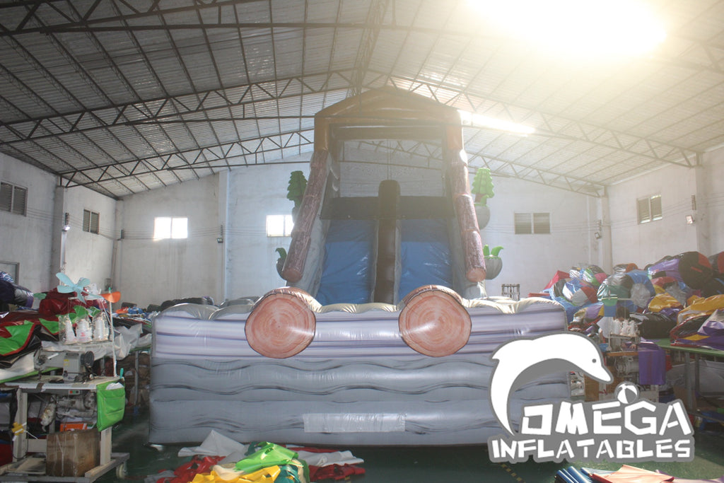 The Log Jammer Water Slide