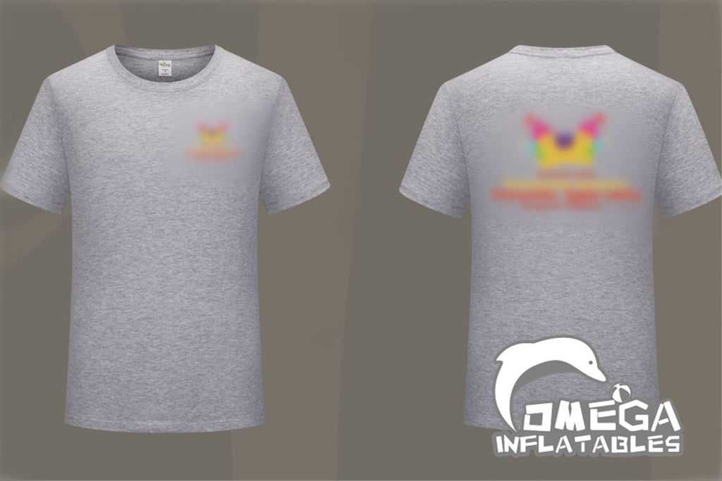 20pcs T-shirts with Custom Logo for Party Rentals