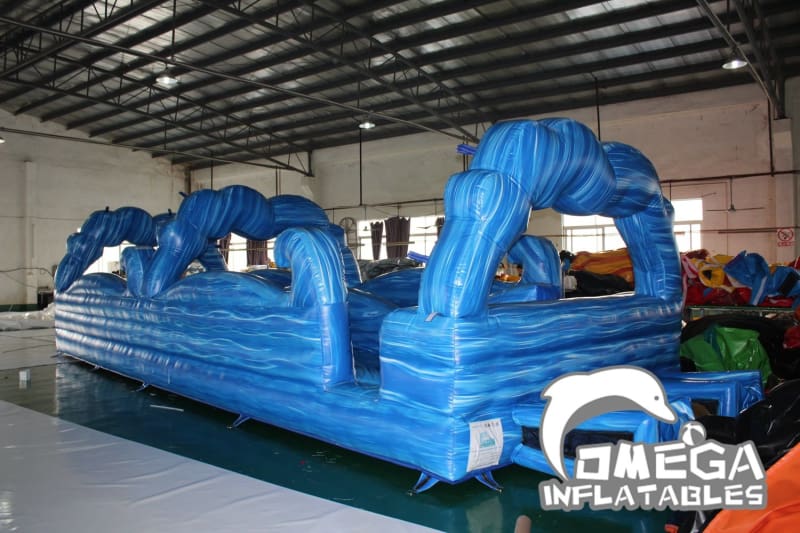 Blue Marble Wave Slip N Slide