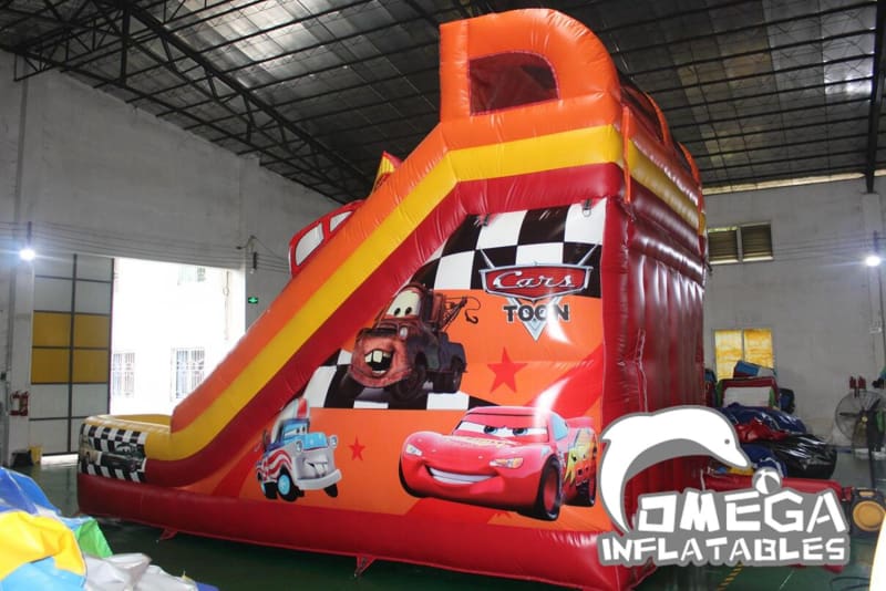 Cars Themed Dry Slide