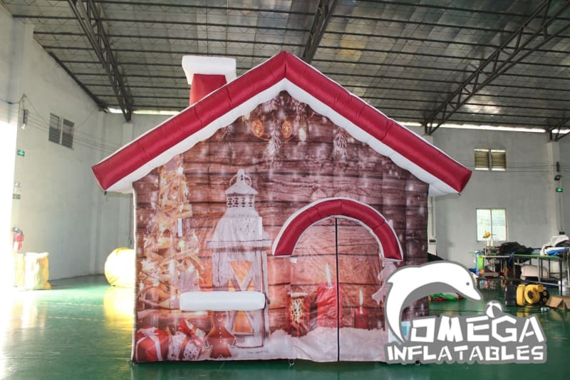 Christmas / Xmas Decoration House (Oxford Fabric)