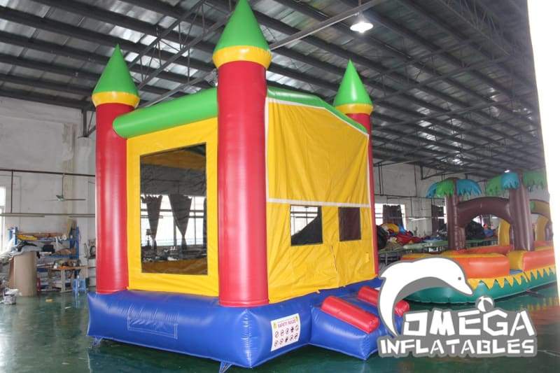 Colorful Castle Bounce House