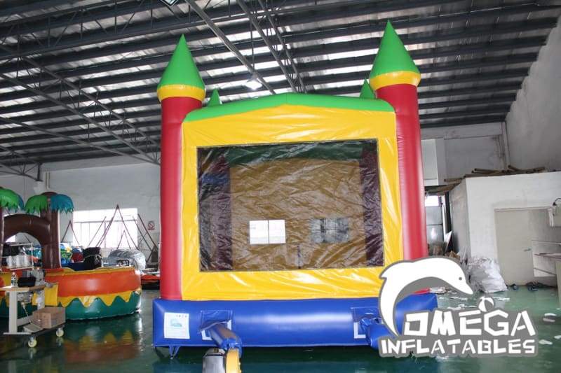 Colorful Castle Bounce House