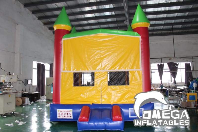 Colorful Castle Bounce House