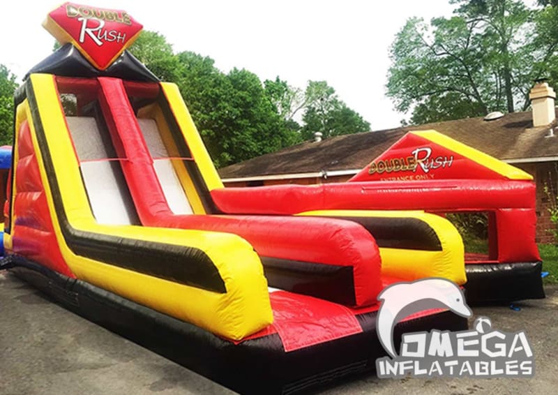 Double Rush Obstacle Course