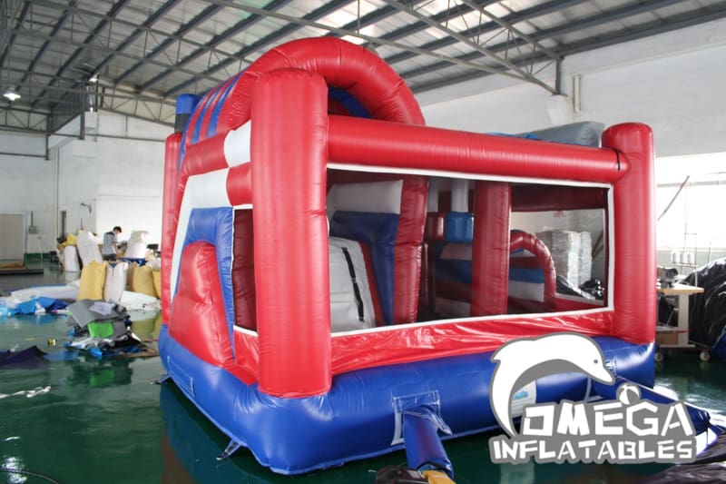 Fire Truck Inflatable Combo