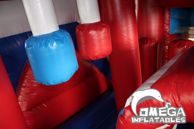 Fire Truck Inflatable Combo