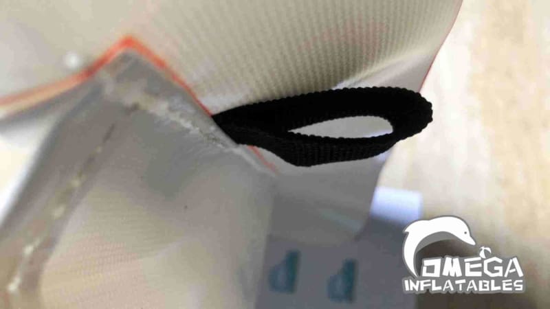 Hand Sanitizer Pockets - Sewed on the infltables