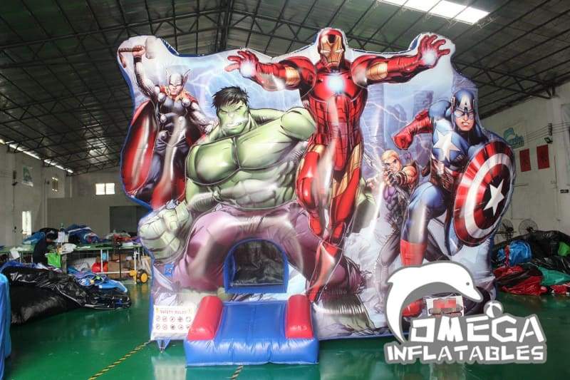 Heroes Inflatable Bounce House