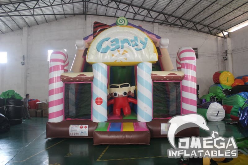 Inflatable Candy House Slide