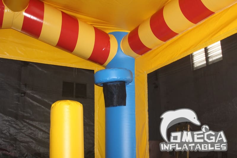 Inflatable Circus Athletic Water Combo
