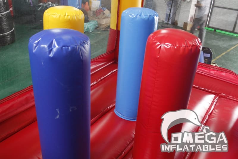 Inflatable Colorful Castle Combo