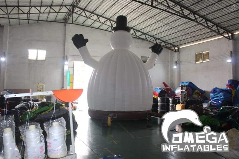 Inflatable Snowman Bounce House