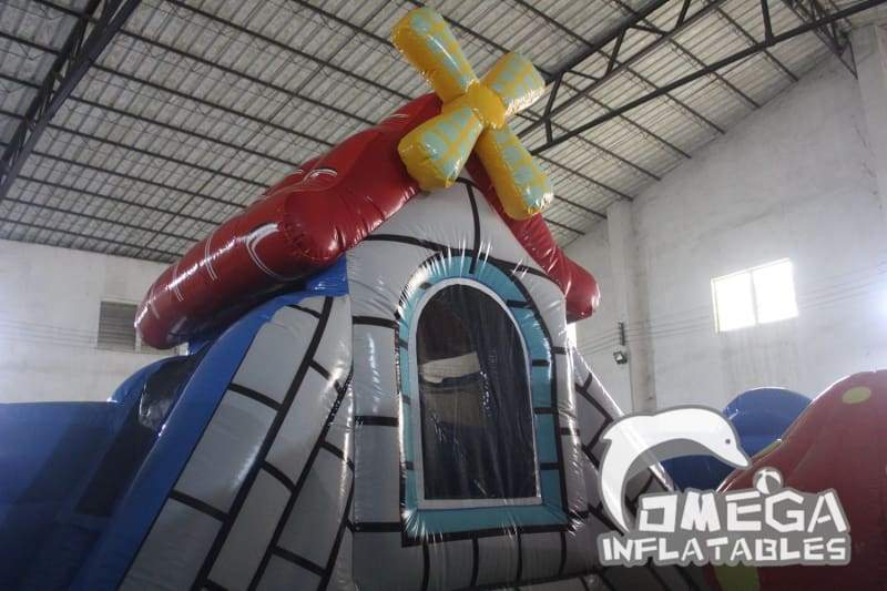 Inflatable Unicorn Kids Playland
