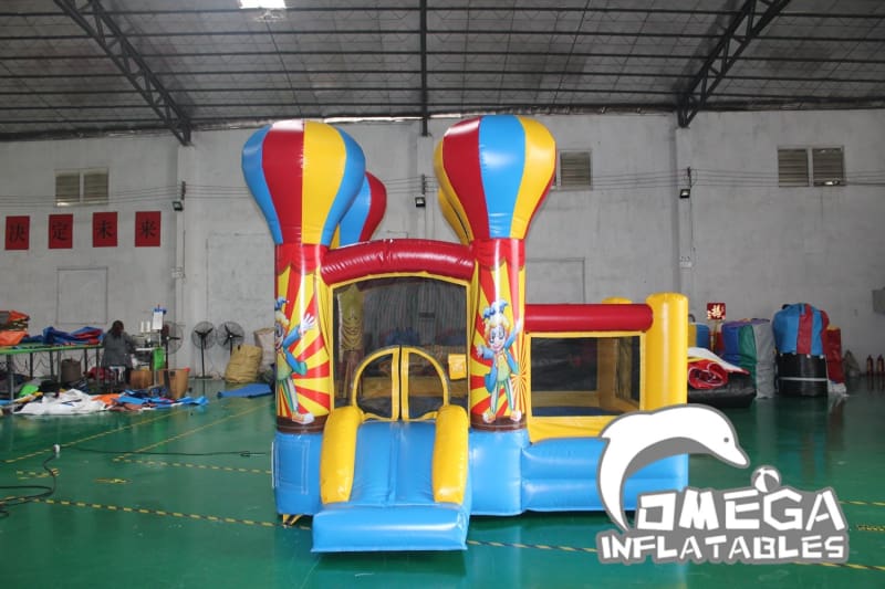 Mini Clown Bouncer with Ball Pit