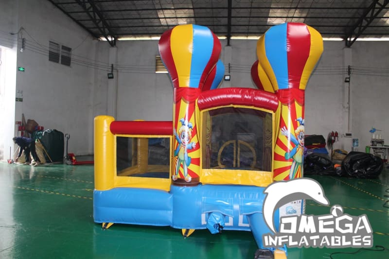 Mini Clown Bouncer with Ball Pit