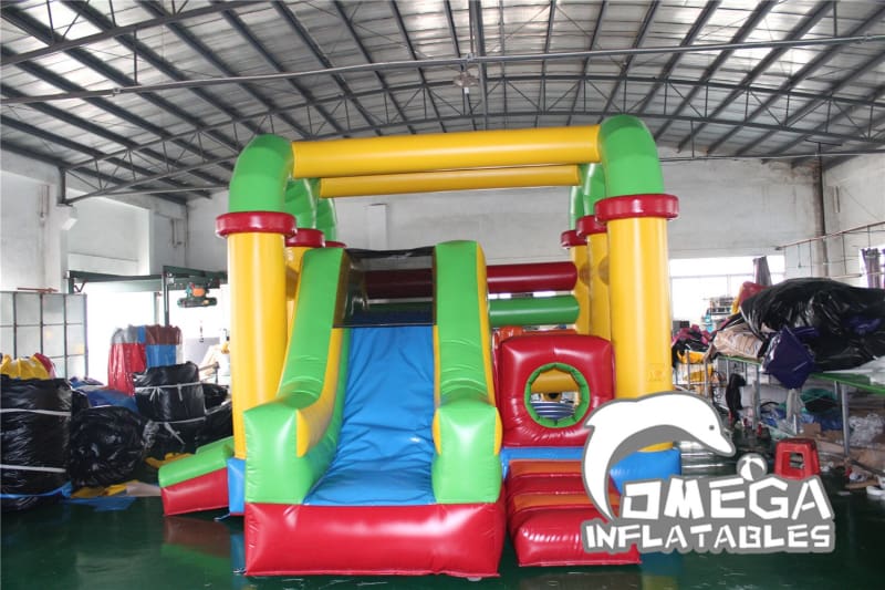 Mini Colorful Inflatable Obstacle Course