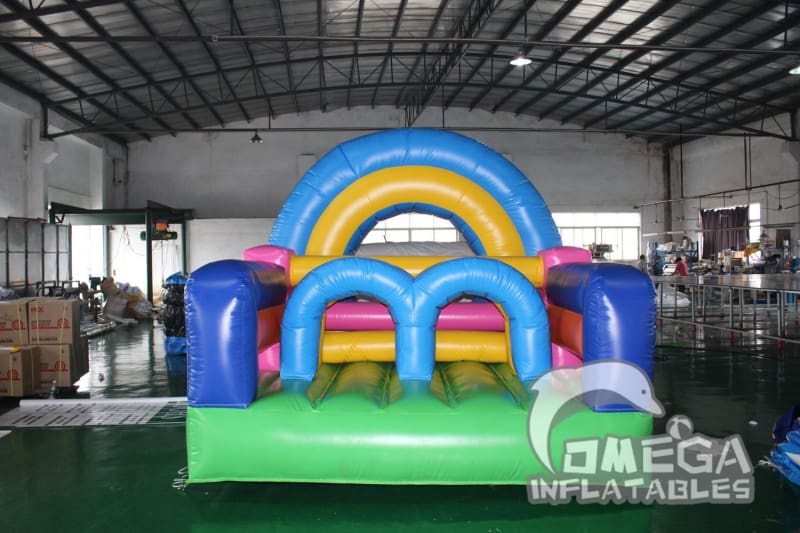 Mini Multi-Colored Inflatable Obstacle Course