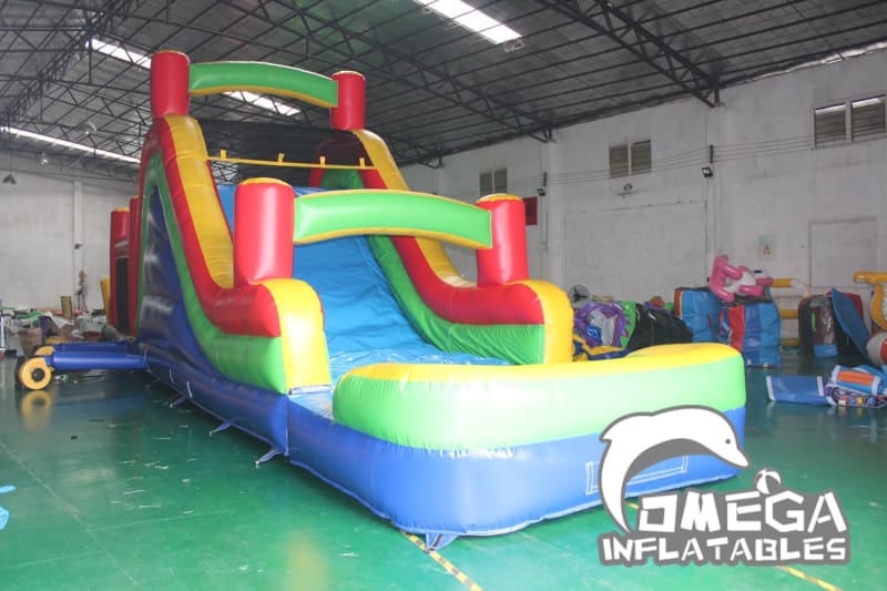Outdoor Sports Wet Dry Obstacle Course