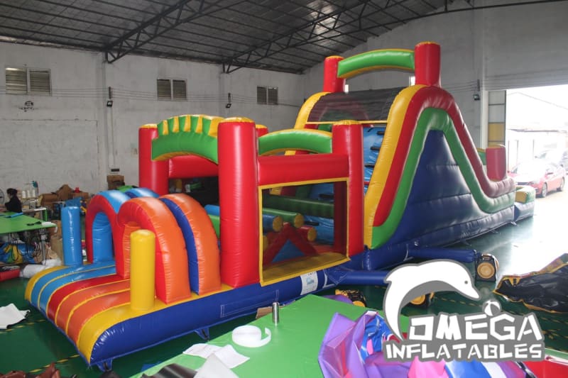 Outdoor Sports Wet Dry Obstacle Course