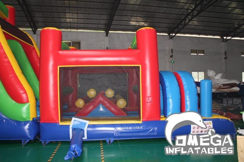 Outdoor Sports Wet Dry Obstacle Course