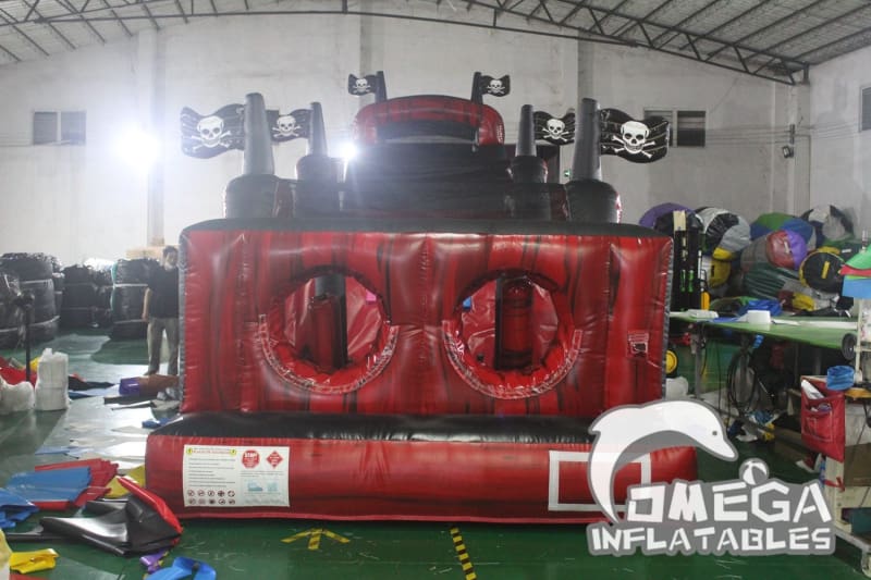 Pirate Ship Obstacle Course