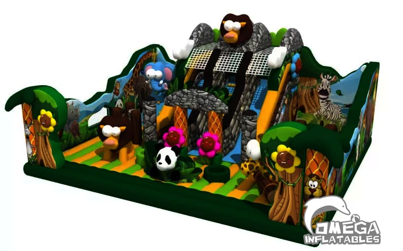 Safari Inflatable Amusement Park
