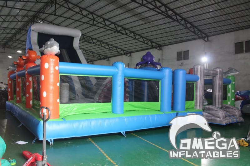 Sea World Inflatable Playground