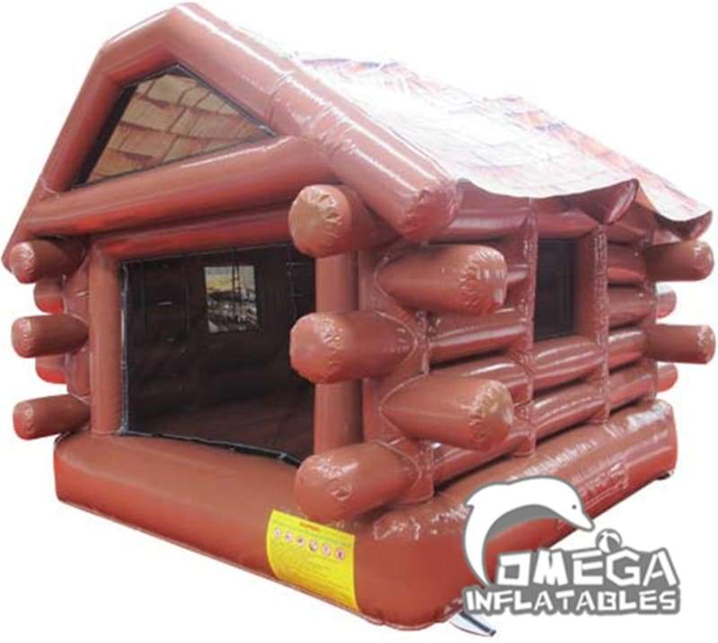 Snow Home (Chalet) Inflatable Bouncy Castle