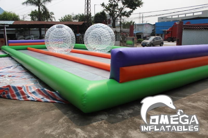 Triple Lanes Zorb Ball Track
