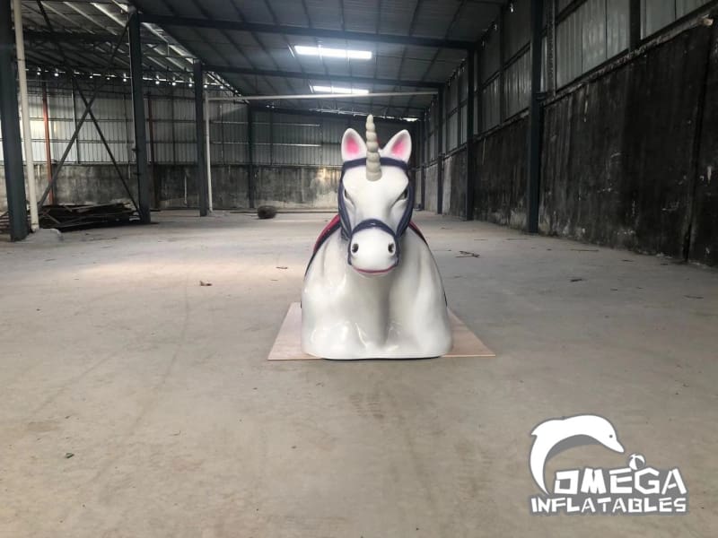 Unicorn Sit Exchange with Mechanical Bull - 6.39x3.77x1.64FT (1.95x1.15x0.5M) / 110LB (50KG) / 1.12CBM / Without Blower